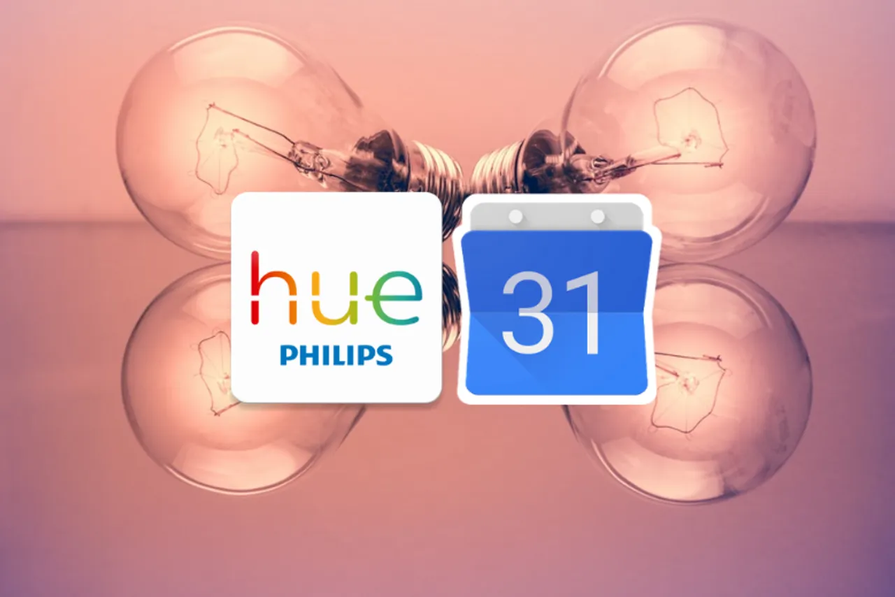 How to connect your Philips Hue Smart Lights with Google Calendar