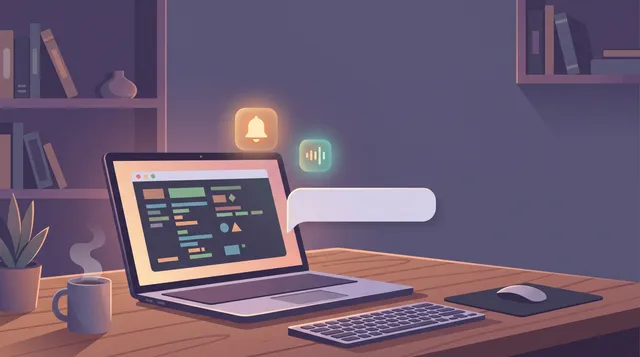 Sound and desktop alerts for Claude Code with hooks